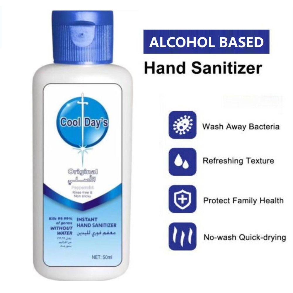 Cool Day's Hand Sanitizer 50ml