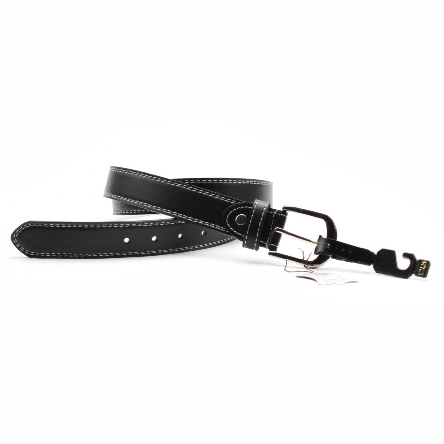 Belts, Width 3.5cm Black BLT1218-1