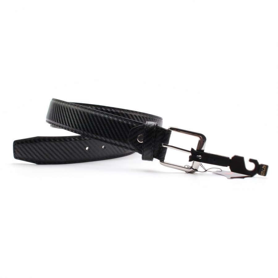 Belts, Width 4.0cm, Black BLT1311-1